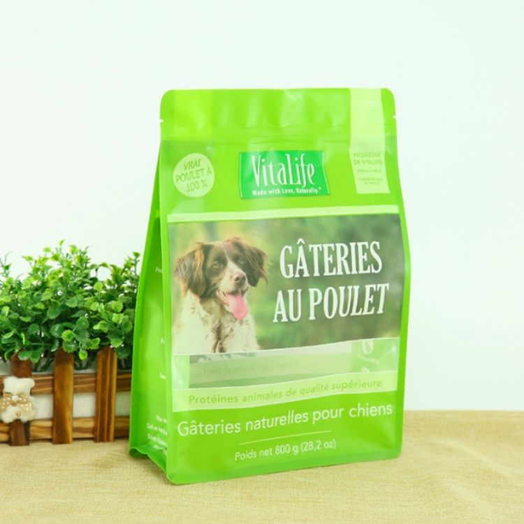 Ang mga dog food bag ay nare-recycle at Pet food pouched