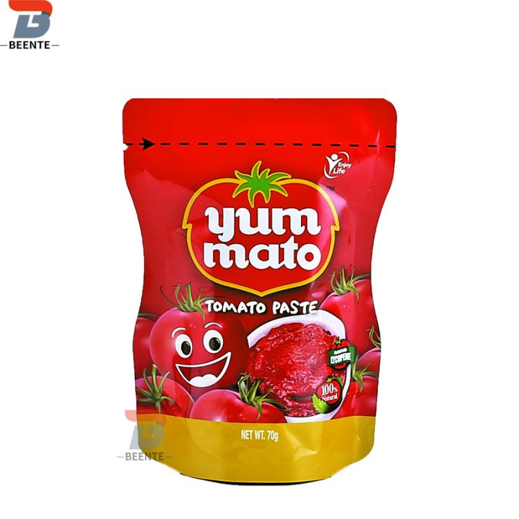 Mga Heat Seal Stand Up Bag para sa Tomato Ketchup