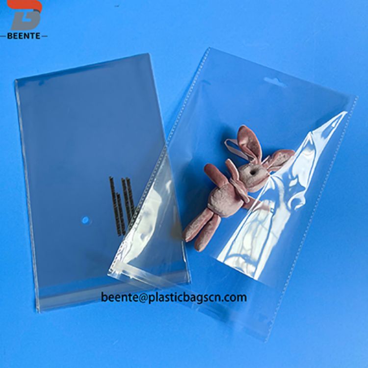 Transparent na Plastic OPP Toys Packaging Ziplock Bag