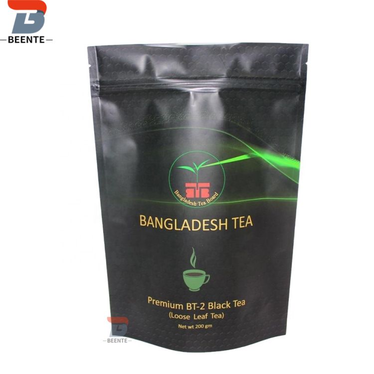 White coffee bag at Biodegradable coffee bags